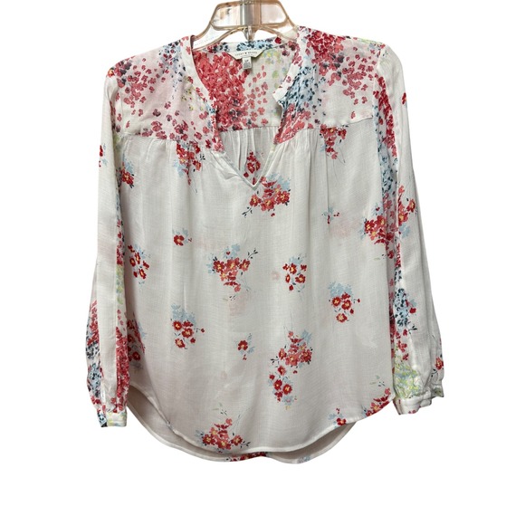 Lucky Brand Women's Sz S/P Floral Fairy Boho Peasant Festival Summer Beachy Work - Picture 3 of 10